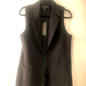 Business casual tops, vests and poncho